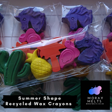 Load image into Gallery viewer, Summer Shape Recycled Wax Crayons - 5 Pack