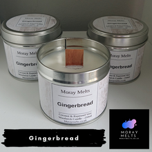 Load image into Gallery viewer, Gingerbread Scented Candle Tin - 250ml