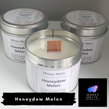 Load image into Gallery viewer, Honeydew Melon Scented Candle Tin - 250ml