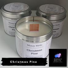 Load image into Gallery viewer, Christmas Pine Scented Candle Tin - 250ml