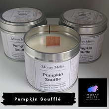 Load image into Gallery viewer, Pumpkin Souffle Scented Candle Tin - 250ml