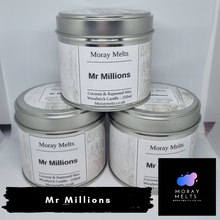 Load image into Gallery viewer, Mr Millions Scented Candle Tin - 250ml - Moray Melts