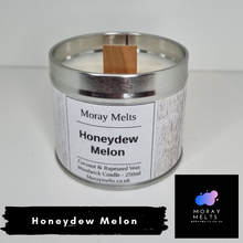 Load image into Gallery viewer, Honeydew Melon Scented Candle Tin - 250ml