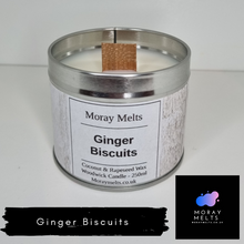 Load image into Gallery viewer, Ginger Biscuits Scented Candle Tin - 250ml