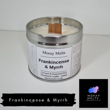 Load image into Gallery viewer, Frankincense & Myrrh Scented Candle Tin - 250ml