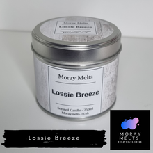 Load image into Gallery viewer, Lossie Breeze  Scented Candle Tin - 250ml - Moray Melts