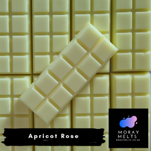 Load image into Gallery viewer, Apricot Rose Wax Melt Snap Bar -50g