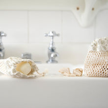 Load image into Gallery viewer, Organic Cotton Soap Saver Net