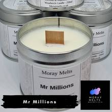 Load image into Gallery viewer, Mr Millions Scented Candle Tin - 250ml - Moray Melts