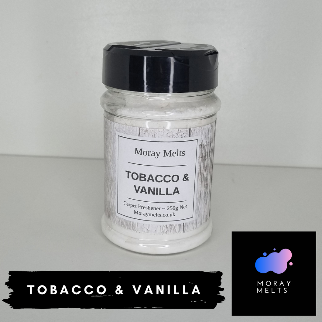 Tobacco & Vanilla - Carpet Freshener Shaker/Refill Pouch