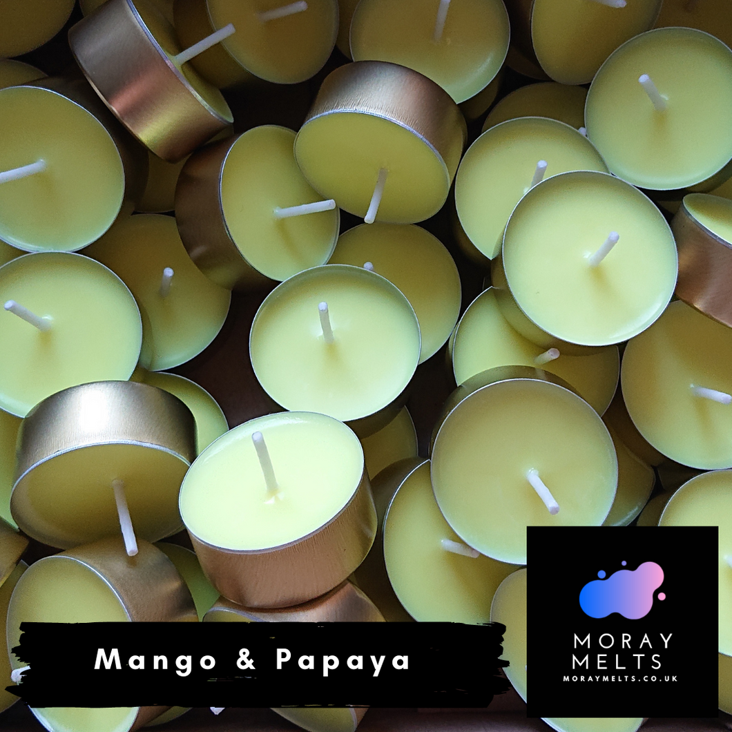 Mango & Papaya Tealight Candle Box
