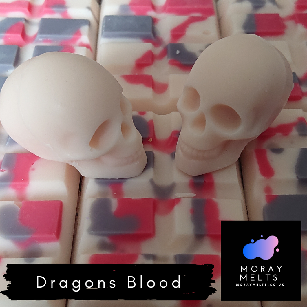 Dragons Blood Bleeding Skulls - 2 Pack 40g - Moray Melts