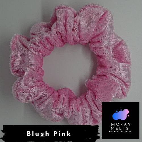 Blush Pink Hair Scrunchie - Moray Melts
