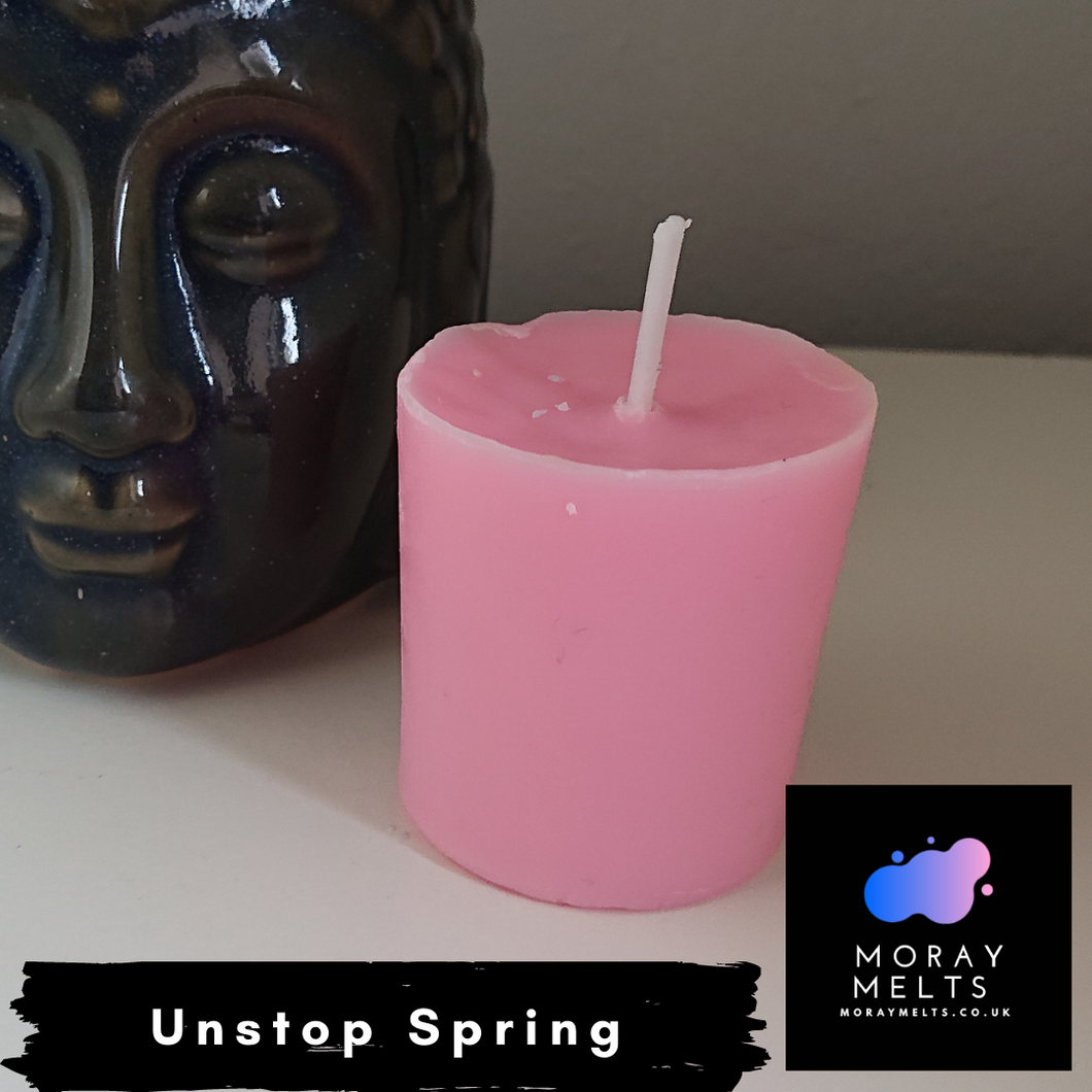 Unstop Spring Scented Votive Candle Refill - 50g - Moray Melts