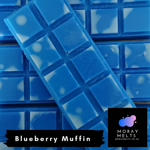 Blueberry Muffin Wax Melt Snap Bar -25g or 50g - Moray Melts