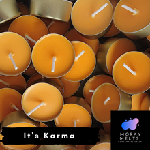 Load image into Gallery viewer, It&#39;s Karma Tealight Candle Box of 20 - Moray Melts
