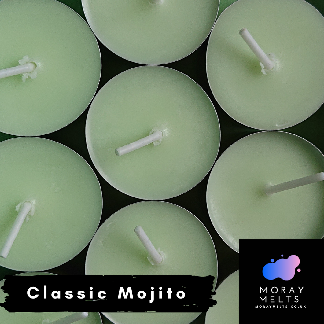 Classic Mojito Tealight Candle Box of 9