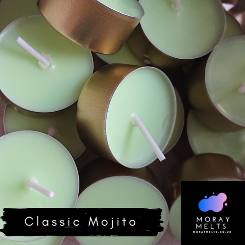 Classic Mojito Tealight Candle Box of 20 - Moray Melts
