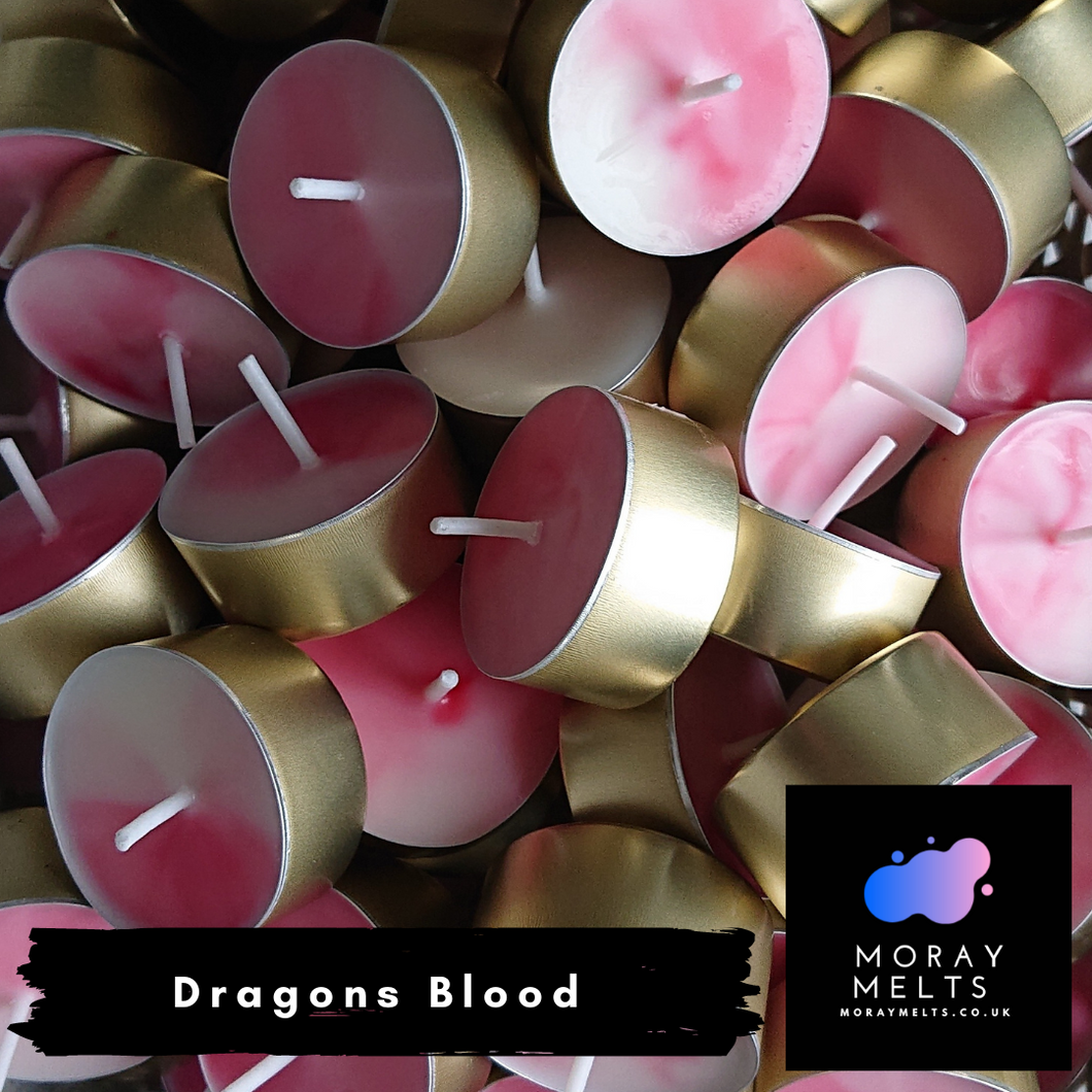Dragons Blood Tealight Candle Box