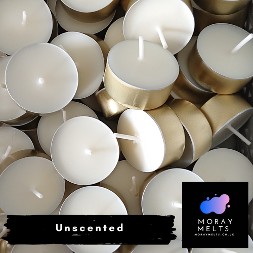 Unscented Tealight Candle Box - Qty 9 or 20 - Moray Melts