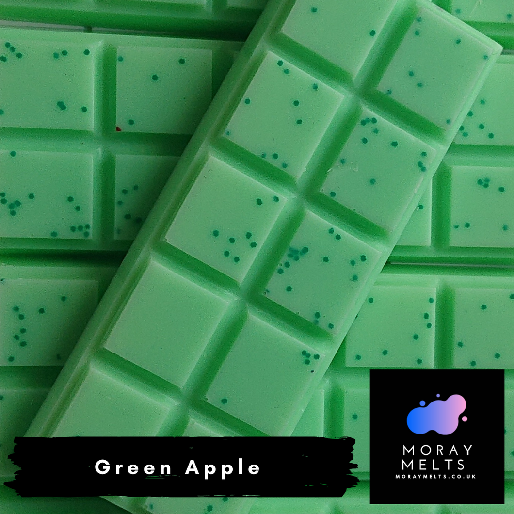 Green Apple Wax Melt Snap Bar - 50g