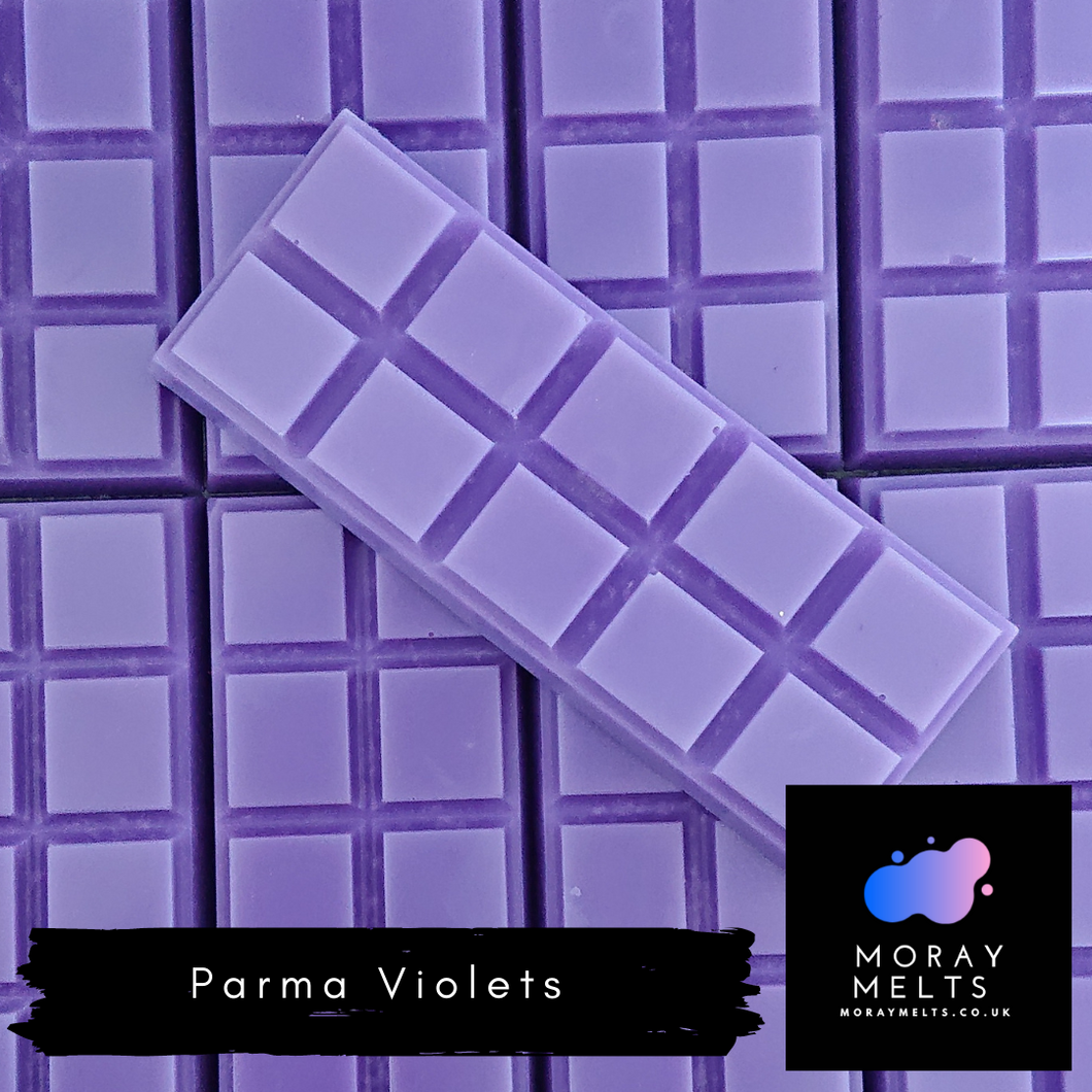 Parma Violets Wax Melt Snap Bars QTY 6 per pack - WHOLESALE ONLY