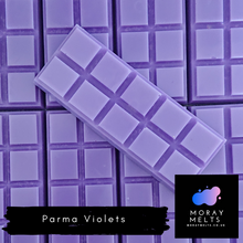 Load image into Gallery viewer, Parma Violets Wax Melt Snap Bar -25g or 50g - Moray Melts
