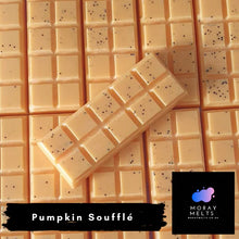 Load image into Gallery viewer, Pumpkin Souffle Wax Melt Snap Bars QTY 6 per pack - WHOLESALE ONLY
