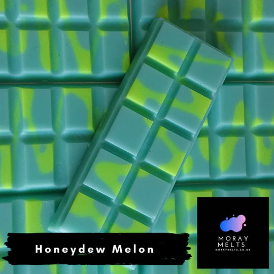 Honeydew Melon Wax Melt Snap Bars QTY 6 per pack - WHOLESALE ONLY