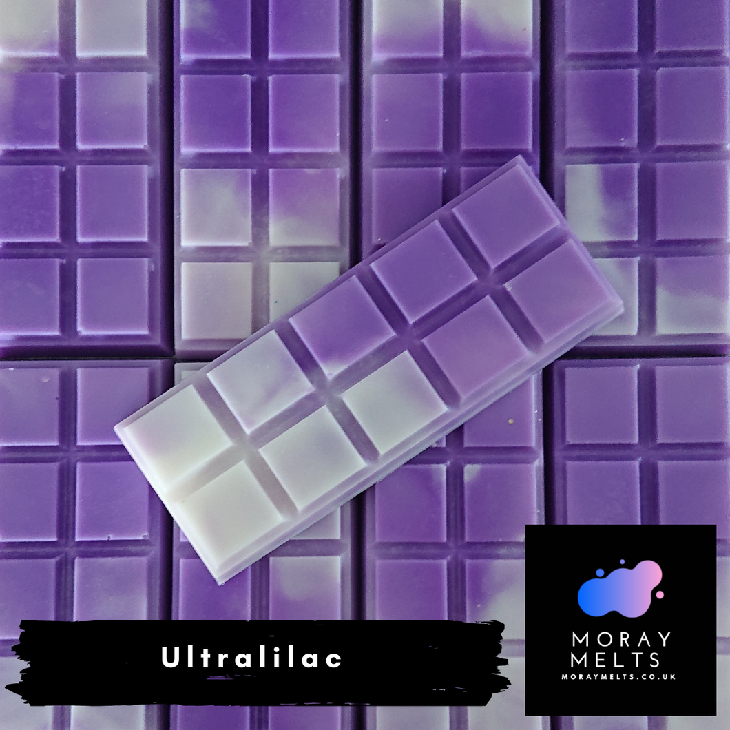 Ultralilac Wax Melt Snap Bar -25g or 50g - Moray Melts