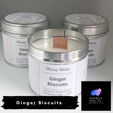 Load image into Gallery viewer, Ginger Biscuits Scented Candle Tin - 250ml
