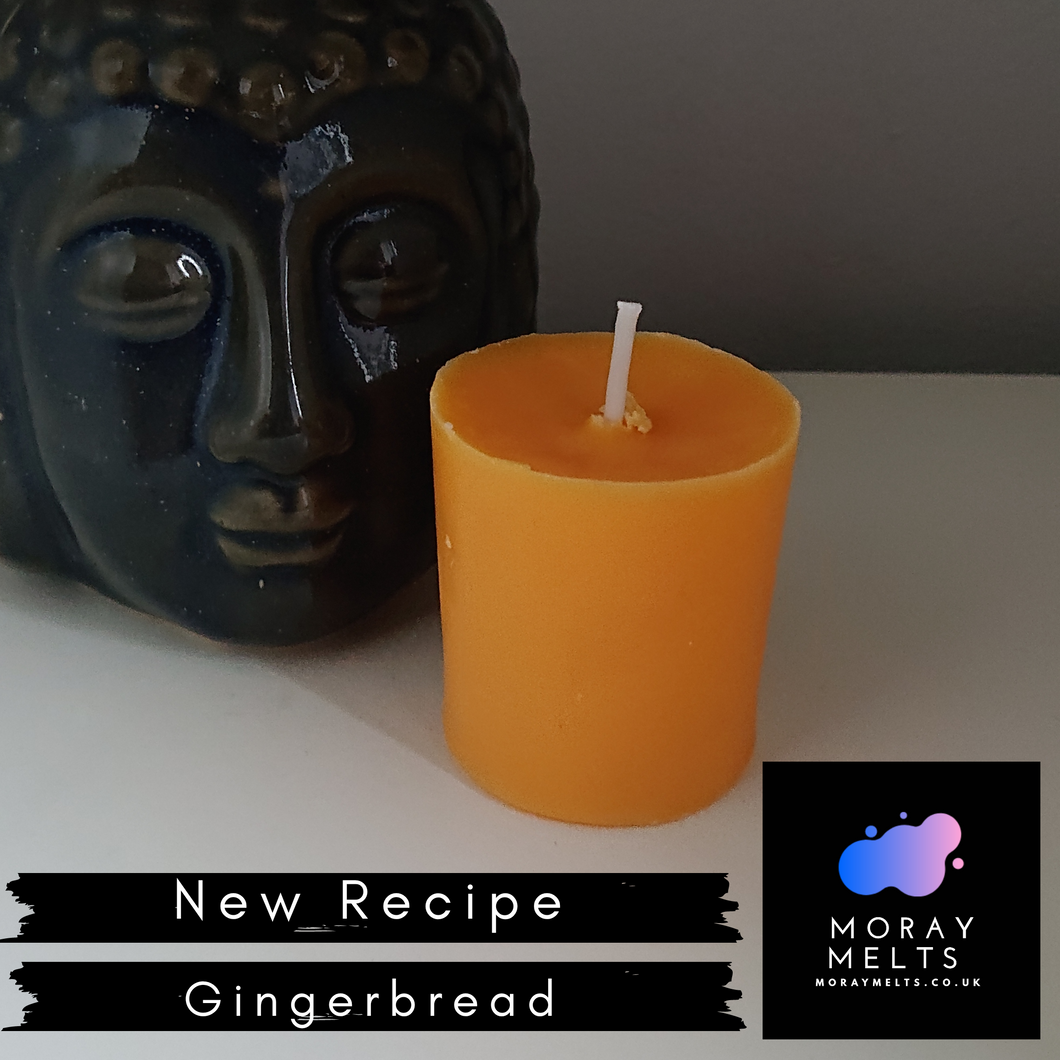 Gingerbread Scented Votive Candle Refill - 50g - Moray Melts