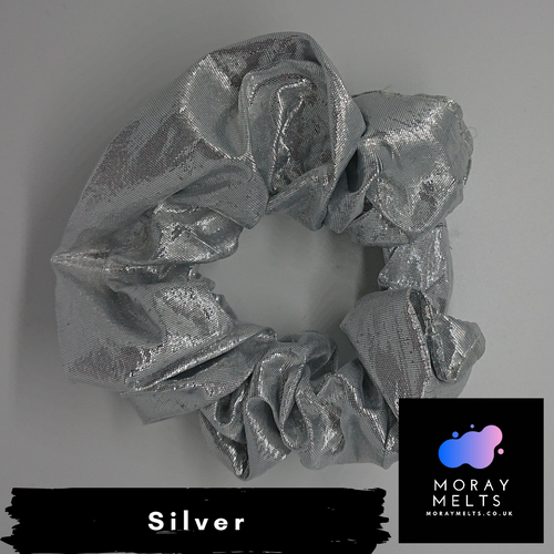 Silver Hair Scrunchie - Moray Melts