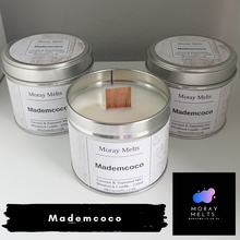 Load image into Gallery viewer, Mademcoco Scented Candle Tin - 250ml - Moray Melts
