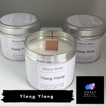 Load image into Gallery viewer, Ylang Ylang Woodwick Candle Tins QTY 10 Per Pack - WHOLESALE ONLY
