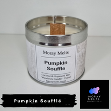 Load image into Gallery viewer, Pumpkin Souffle Scented Candle Tin - 250ml
