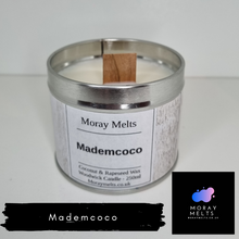 Load image into Gallery viewer, Mademcoco Scented Candle Tin - 250ml - Moray Melts
