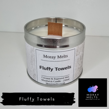 Load image into Gallery viewer, Fluffy Towels Scented Candle Tin - 250ml
