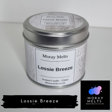Load image into Gallery viewer, Lossie Breeze  Scented Candle Tin - 250ml - Moray Melts
