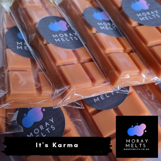 It's Karma Wax Melt Snap Bars QTY 6 per pack - WHOLESALE ONLY