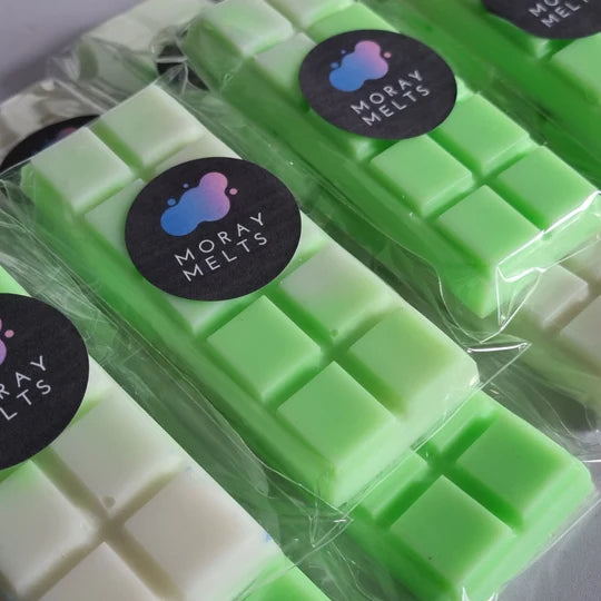 Green Apple Wax Melt Snap Bars QTY 6 per pack - WHOLESALE ONLY