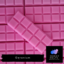 Load image into Gallery viewer, Geranium - Wax Melt Snap Bar - 50g - Moray Melts
