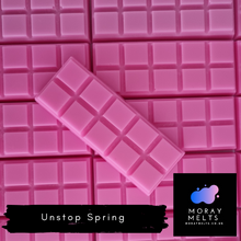 Load image into Gallery viewer, Unstop Spring Wax Melt Snap Bar -50g - Moray Melts
