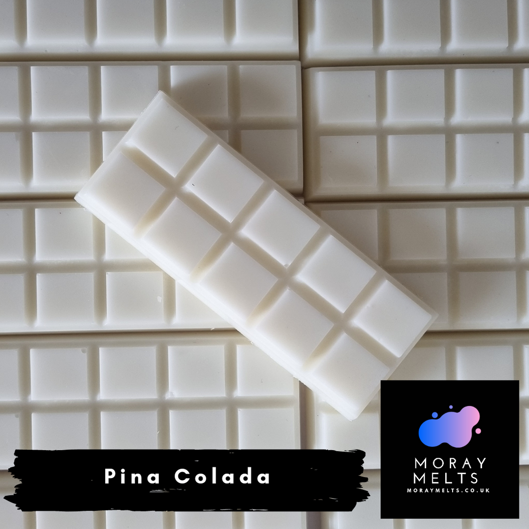Pina Colada Wax Melt Snap Bar - 50g - Moray Melts