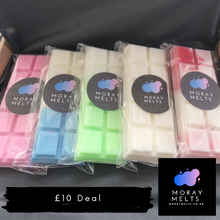 Load image into Gallery viewer, £10 Wax Melt DEAL - Moray Melts
