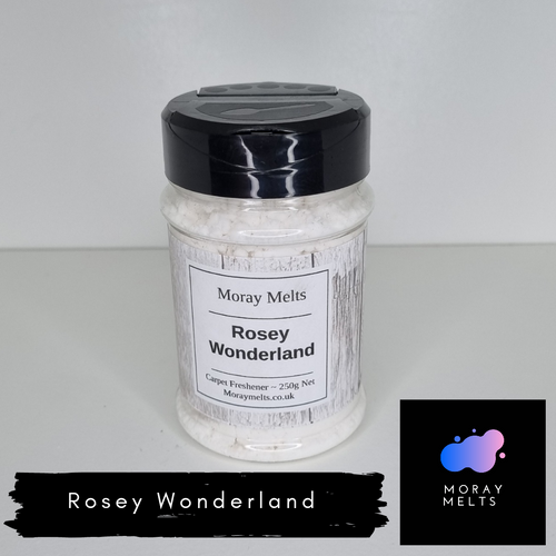 Rosey Wonderland - Carpet Freshener Shaker/Refill Pouch - Moray Melts