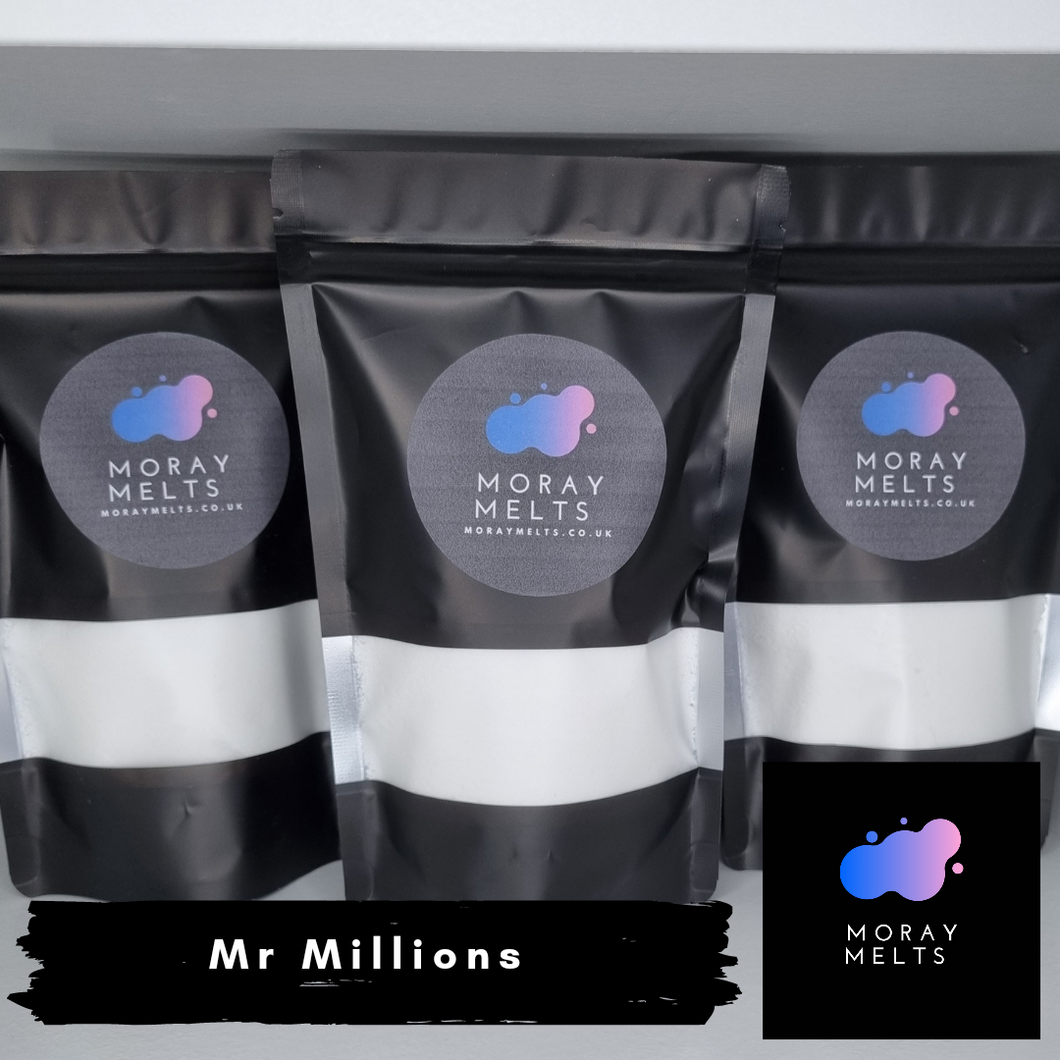 Mr Millions - Carpet Freshener Shaker/Refill Pouch - Moray Melts