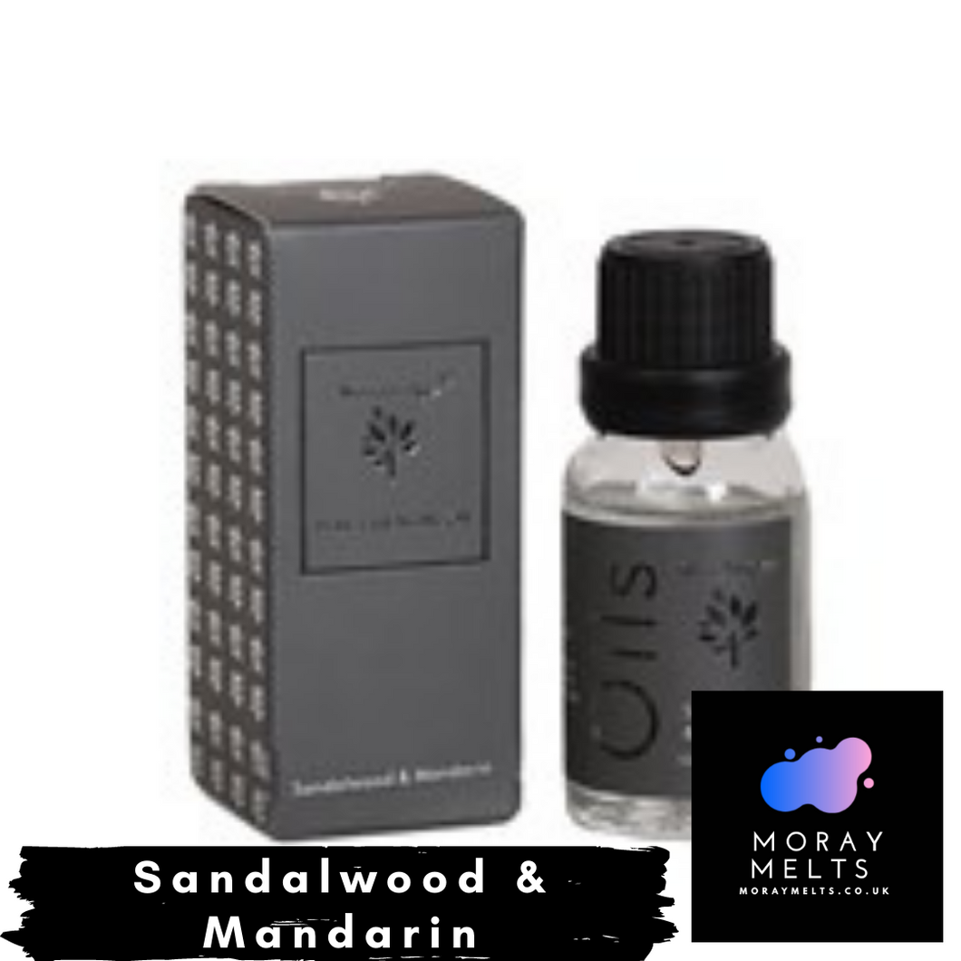 Sandalwood & Mandarin Essential Oil 15ml - Moray Melts
