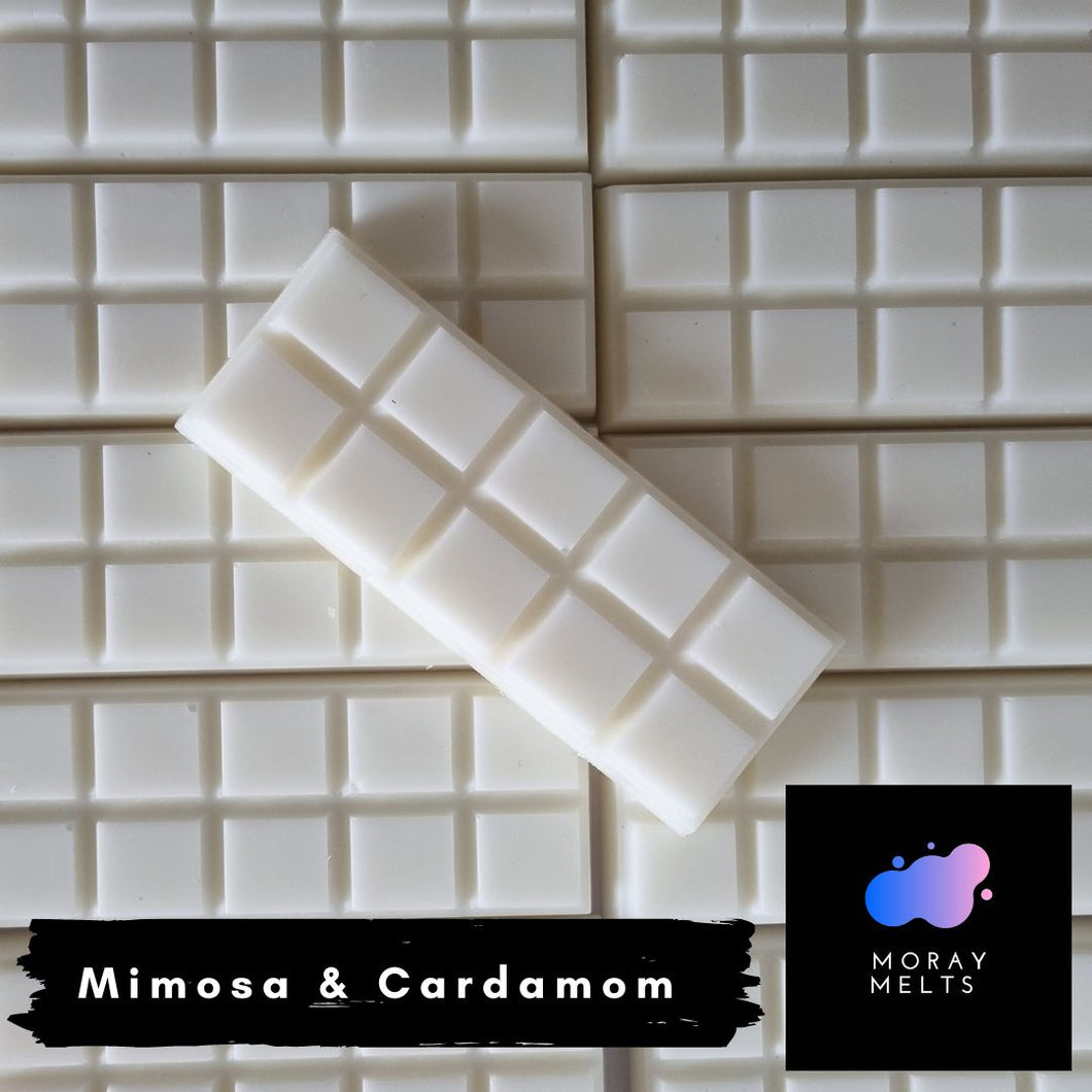 Mimosa & Cardamom Wax Melt Snap Bar - 50g