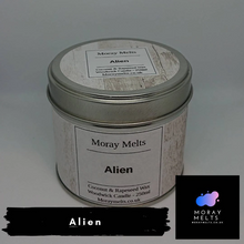 Load image into Gallery viewer, Alien Scented Candle Tin - 250ml - Moray Melts
